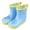 C, variant on Otqutp Toddler Boys Girls Rain Shoes Elephant Cartoon Character Children's Lightweight Soft Raining Water Boots