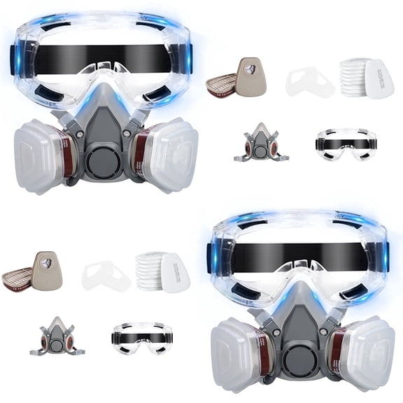 Pomerol Face Mask Reusable Respirator with Activated Carbon Filter