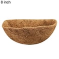 thumbnail image 2 of Mdesiwst Semicircle Coconut Shell Hanging Flowerpot Convenient Flower Arrangement Flower Pot Wall Ornaments, 2 of 8