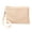 off white, variant on Fashionable Women Woven Purse Lightweight Beach Vacation Wristlet Envelope Bag Color Straw Zippered Handbag Wallet