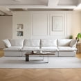 thumbnail image 5 of Sdorens Modular Sectional Sofa,Modern Linen Fabric Couch Free Combination Sofa,4-Seat Sofa for Living Room,Beige, 5 of 14