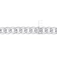 thumbnail image 2 of Everly Men's Sterling Silver 12.5mm Curb Link Chain Necklace and Bracelet Set - 24 in + 9 in, 2 of 10