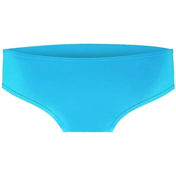 Women Swimming Panties, Waterproof Beach Elastic Silicone Anti