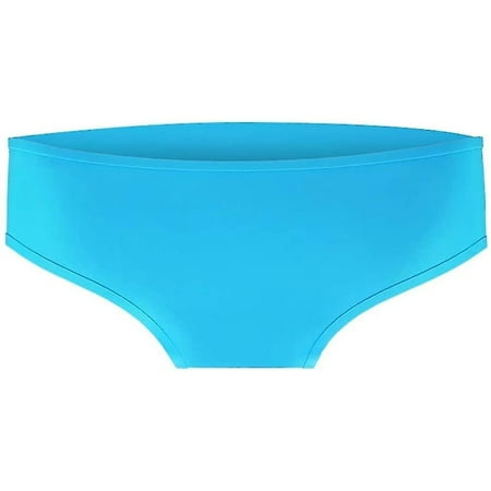 Elastic Silicone Beach Solid Waterproof Soft Women Panties Non Toxic  Leakproof Menstrual Briefs for Swimming 