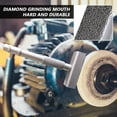 thumbnail image 4 of Diamond Wheel Dresser for Deburring Bench Grinder Wheel, Steel Block Construction with Heat Resistant Industrial-Grade Diamond Matrix for Silicon Carbide Grinding Wheel (Set Of 2), 4 of 5