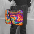 thumbnail image 6 of ZICANCN Laptop Case 14 inch, Abstract Psychedelic Groovy Art Work Shoulder Messenger Business Bag for Women and Men, 6 of 9