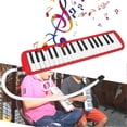 thumbnail image 4 of 37 Piano Keys Melodica Musical Instrument for Beginners with Carrying Bag(Red), 4 of 4