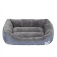 thumbnail image 3 of Lit Carré Chaud d'Hiver pour Animaux, Fournitures pour Animaux, Lit de Couchage pour Chat et Chien, 3 of 8