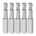 thumbnail image 1 of 5uds H8 Hexagonal Destornillador brocas 1/4" Hexagonal Vástago 2" Longitud Magnético Seguridad Manipulaciones Prueba Tornillo Accionamiento Eléctrica Herramienta, 1 of 5