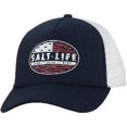 thumbnail image 2 of Gorro de camionero Salt Life Amerifinz Navy OSFM, 2 of 2