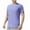 Purple, variant on HAiming Short Sleeve Basic Tee for Men Casual Crew Neck Solid Color Shirts Workout Loose Cozy Pullover Tops