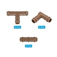 thumbnail image 3 of Uxcell Drip Irrigation Fittings Kit, 18Pcs Drip Irrigation Parts Set Connectors, 3 of 5