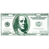 Hangtime 100 Dollar Bill 6x12 License Plate