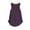 purple, variant on Mouchette Womens Solid Tank Top, Purple, X-Small