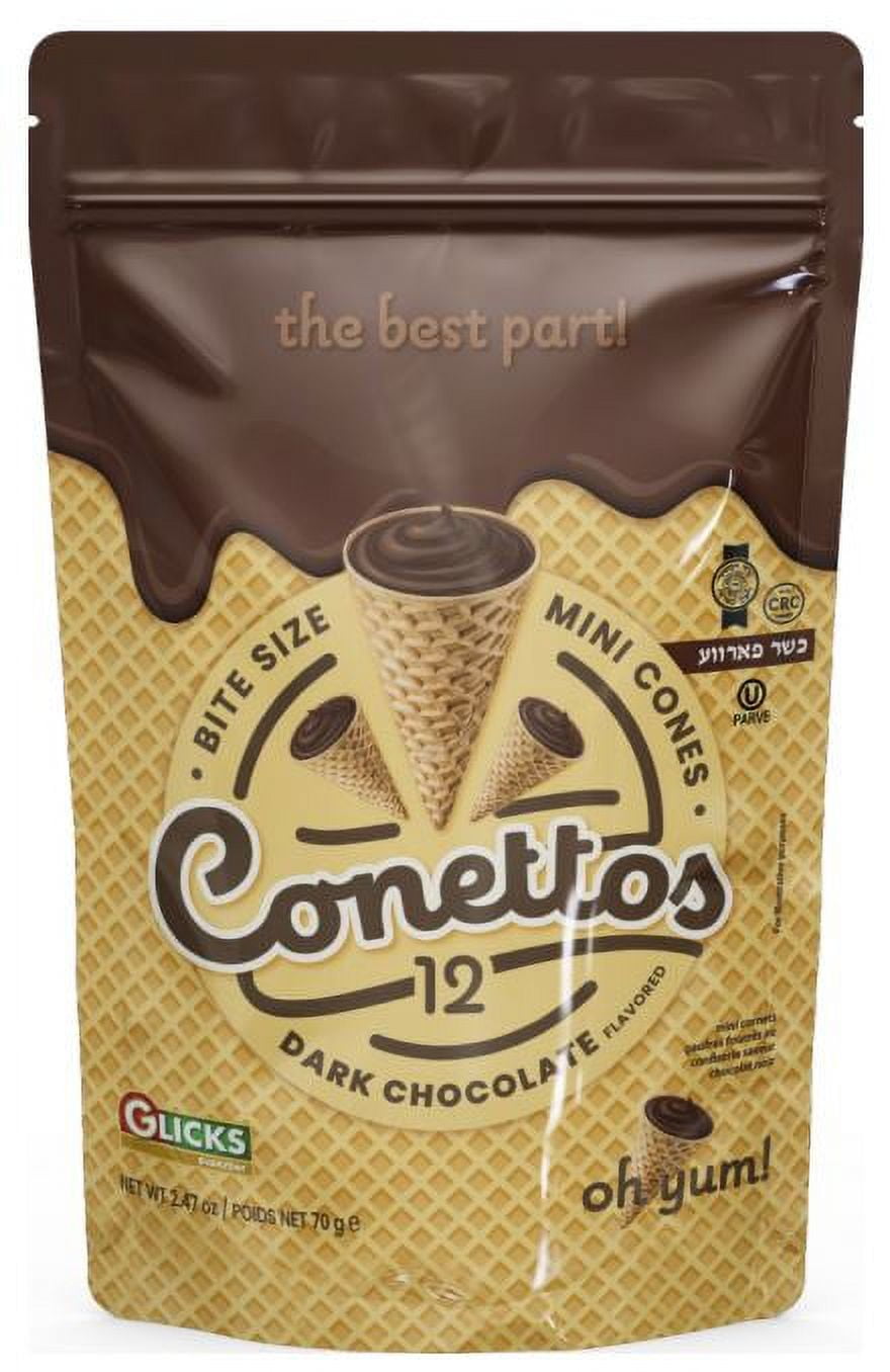 CONETTOS DARK CHOCO - FRENCH conettos chocolat noir