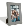 thumbnail image 5 of Grooved 3.5 in. x 5 in. Grey Picture Frame Set (Set of 4), 5 of 6