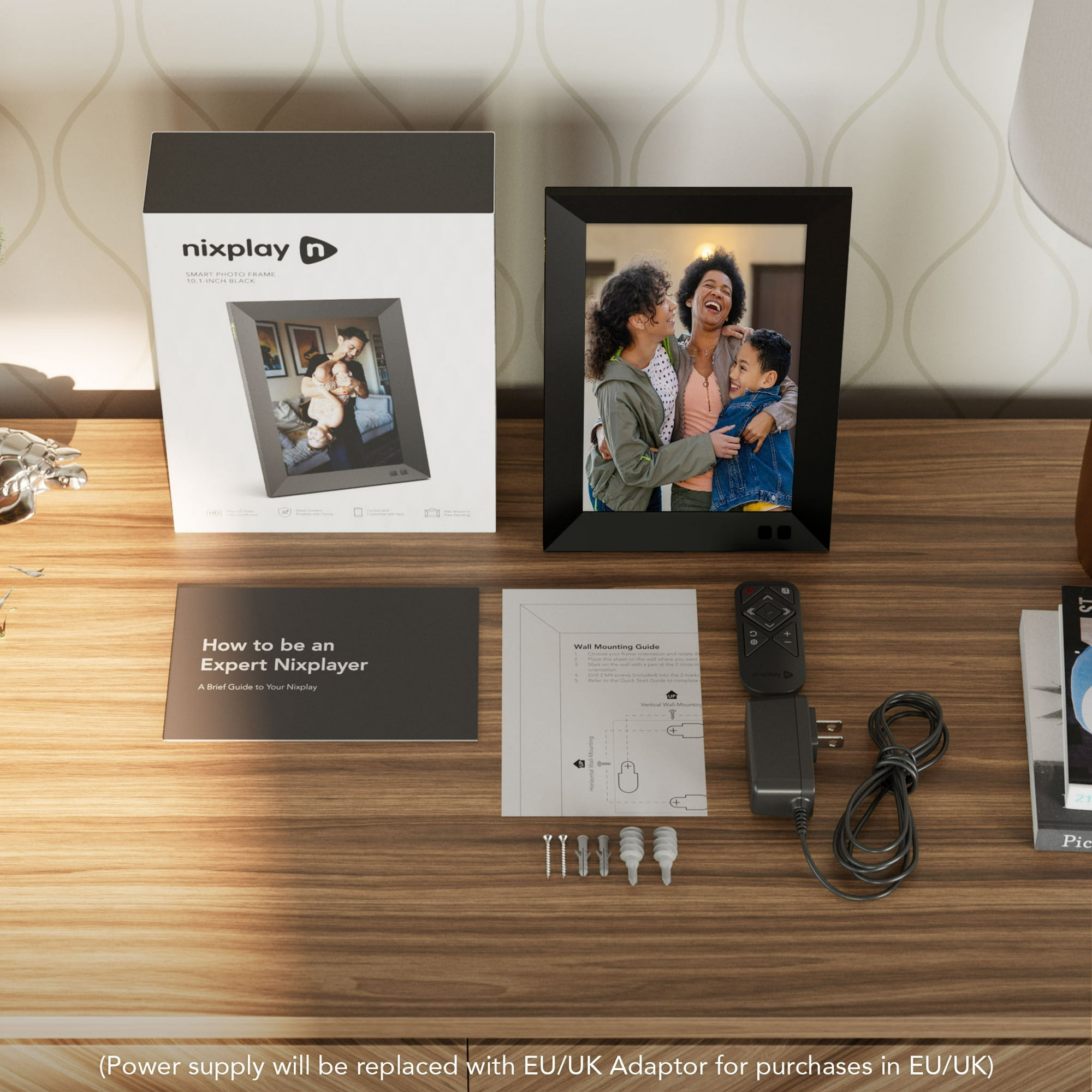 Nixplay 10.1 inch Smart Digital Photo Frame with WiFi (W10F