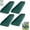 Green, variant on Gutter Downspout Splash Block, 4 PCS Rain Gutter Guard Downspout Extensions, 16" Drain Gutter Guard Diverter Fixable Rainwater Drainage to Protect House Foundations, Foundation Water Diverter, Green