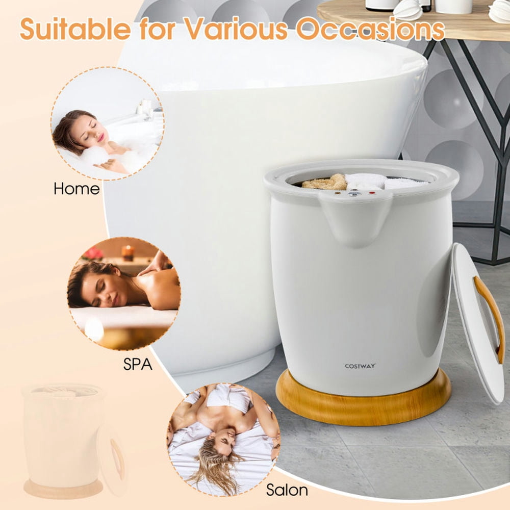 YYAo Apartments Dryer, Laundry Dryer,Towel Warmer Bucket with Fragrance Holder and Auto Shut-Gray