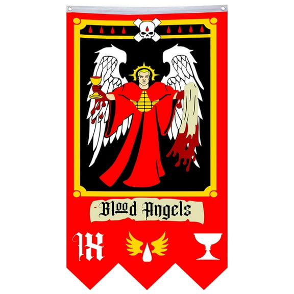Blood Angels Flags Banner Home Yard Garden Decor 30x50 inch