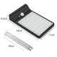 thumbnail image 2 of Luz solar para exteriores, iluminador con control remoto para puerta delantera, patio, garaje, jardín, patio Zhivalor CPB-US-DYP869-2, 2 of 5