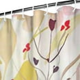 thumbnail image 4 of Watercolor Floral Bloom Shower Curtain – Butterfly and Peony Pattern for Elegant Vintage-Inspired Bathroom Space, 4 of 5