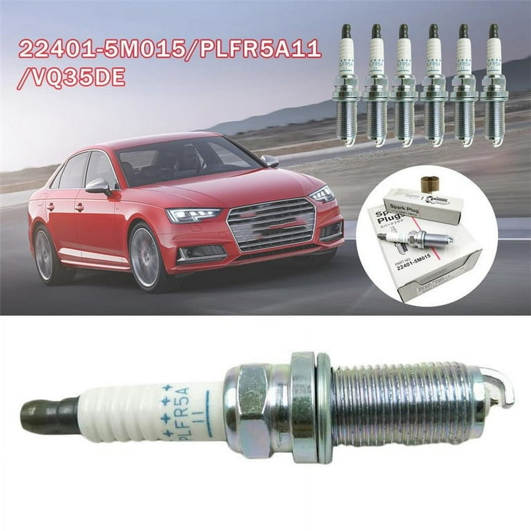 6pc NGK Platinum OEM Spark Plugs for NISSAN 22401-5M015 6pc NGK Platinum OEM Spark Plugs for NISSAN 22401-5M015