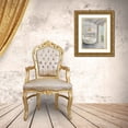 thumbnail image 3 of Vassileva, Silvia 15x18 Gold Ornate Wood Framed with Double Matting Museum Art Print Titled - Attic Bathroom II Gray Wood, 3 of 4