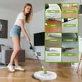 thumbnail image 6 of White Spin Mop Bucket System 360° Rotating Microfiber Floor Cleaning for Home and Office, 6 of 7