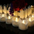 thumbnail image 2 of Timed LED Candles Electronic Candle Lights Christmas Wedding Birthday Decoration Luminous Tea Wax, 2 of 5