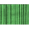thumbnail image 1 of Ahgly Company Indoor Rectangle Oriental Emerald Green Modern Area Rugs, 2' x 4', 1 of 4