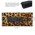 thumbnail image 2 of Xecao Golden Leopard Glitter Print Large Mouse Pad, 16x35.5in Mousepad, Professional Non-Slip Rubber Base Big Mouse Pad, Mouse Pad for Gaming & Office Full Desk Mouse Pad, 2 of 9