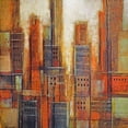 thumbnail image 3 of Holsinger, Joel 20x20 Black Modern Framed Museum Art Print Titled - Uptown Chromoscape, 3 of 5