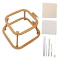 thumbnail image 3 of amagogo Desktop Embroidery Frame Desktop Stand Embroidery Frame Tools for Art Crafts Set D, 3 of 9