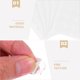 thumbnail image 3 of KAKOWELY 300Ud Adhesivo Transparente Doble Cara Sin Residuos Para Pósteres Uso En Casa Redondo Flexible, 3 of 8