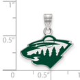 thumbnail image 3 of LogoArt NHL Minnesota Wild Sterling Silver Small E, 3 of 5