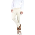 thumbnail image 2 of Pantalones Chinos Color Arena Slim Fit De Algodón Para Caballero, 2 of 5