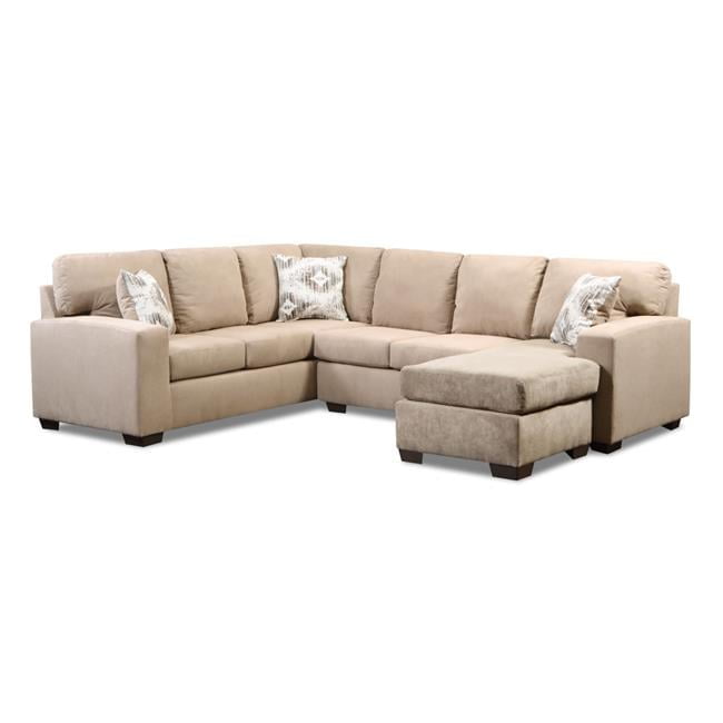 Neo Living NL702-GRAY-SEC-CHAISE Evelyn Corner Sectional