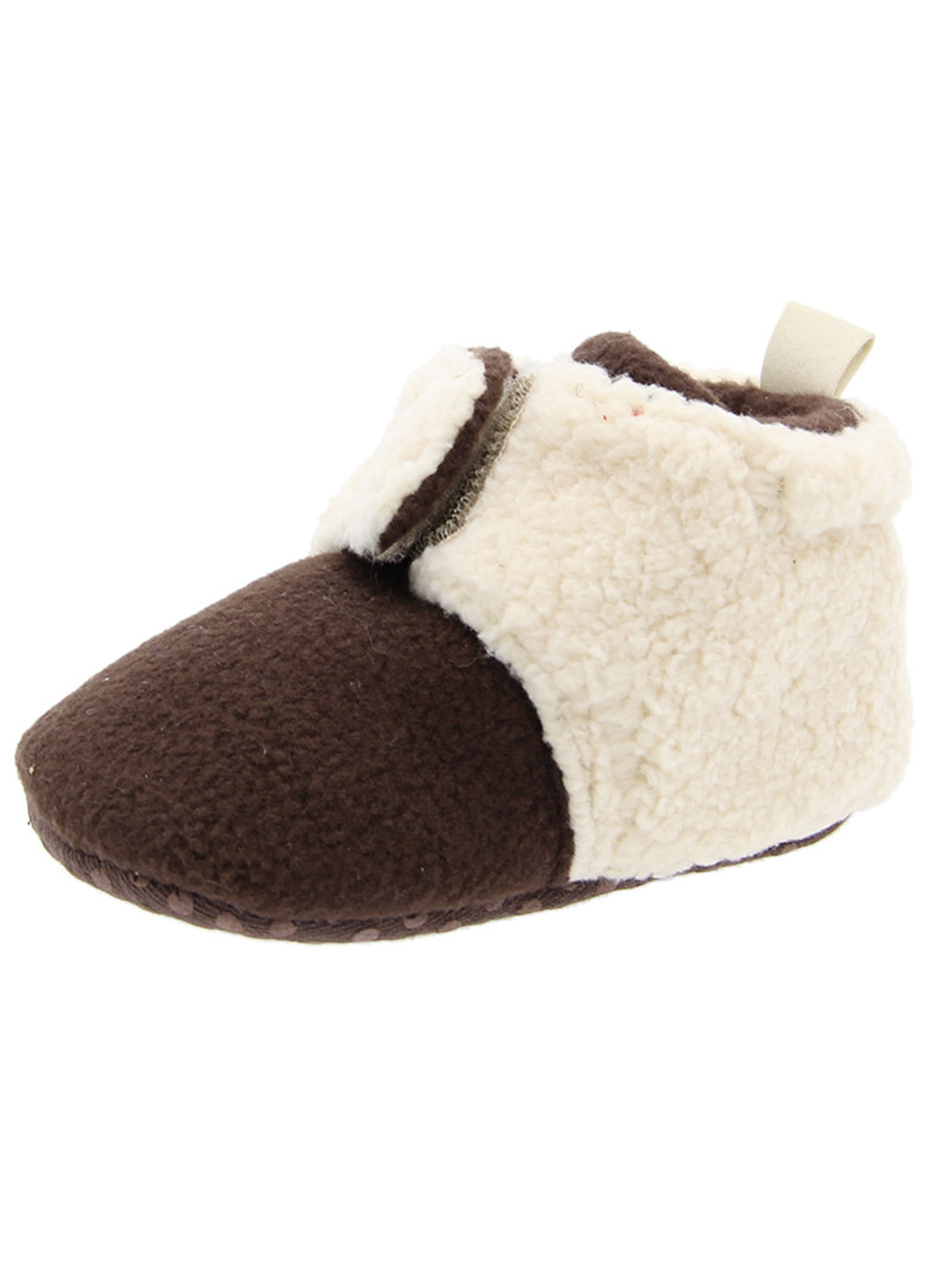 Baby Cozy Fleece Booties Premium Snow Boots Newborn Toddler Prewalker Winter Warm Crib Shoes 