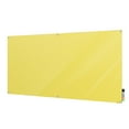 thumbnail image 1 of HMYSN48YW Ghent Glassboards Harmony Markerboard Square Corners Glass Whiteboard 4'H x 8'W, Yellow, 1 of 5