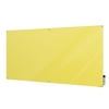 HMYSN48YW Ghent Glassboards Harmony Markerboard Square Corners Glass Whiteboard 4'H x 8'W, Yellow