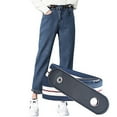 thumbnail image 4 of Racing Butterfly Buckle Free Belt for Jean Pants Dresses No Buckle Stretch Elastic Waist Belt, 4 of 8