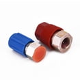 thumbnail image 4 of 1/4" AC R-12 to R-134a Retrofit Valve Quick Change Conversion Adapter High/Low Fitting A/C System Caps Kit, 4 of 7