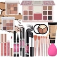 thumbnail image 1 of Set de Maquillaje KAVCENT Kit Completo de Sombras y Base para Adolescentes, 1 of 7