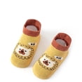 thumbnail image 4 of ZCFZJW Cute Cartoon Pattern Baby Floor Socks Summer Toddler Kids Boys Girls Anti-Slip Slipper Shoes Home Indoor Soft Soled Shoes Socks Z12-Yellow 3-5 Years, 4 of 5