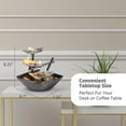 thumbnail image 4 of GTB Homedics Tabletop Water Fountain Home Dcor Soothing Sound Machine With Automatic Pump Deep Basin And Natural River Rocks. Indoor Zen Relaxation For, 4 of 4