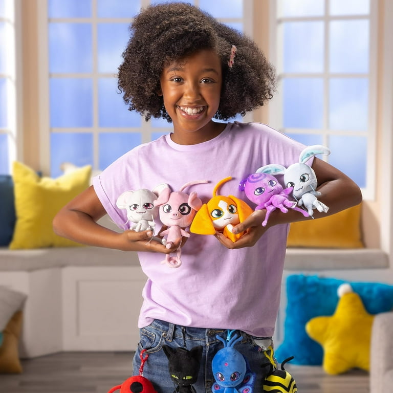 Miraculous Ladybug - Kwami Lifesize Wayzz, 5-inch Turtle Plush