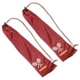 thumbnail image 1 of Unique Bargains Soft Lining Badminton Racquet Cover Bag Pouch with Drawstring, Red 2 Pack, 1 of 7