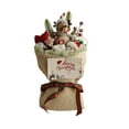 thumbnail image 2 of Adornos para muñecas Loth, adornos navideños, ramo de Papá Noel con luces LED y bolsa de regalo, decoración festiva, adornos de Halloween, decoración de otoño, decoración del hogar, adornos navideños., 2 of 6