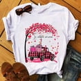 thumbnail image 2 of Camiseta de manga corta con estampado de letras de conciencia de mama para mujer a la moda Fridja gope4089, 2 of 4